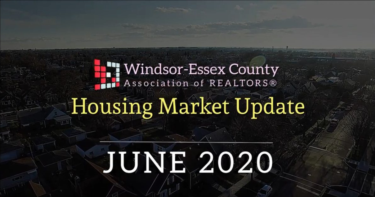 June 2020 Residential Market Update for Windsor-Essex